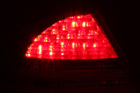 Thumbnail for ANZO 2000-2005 Mercedes Benz S Class W220 LED Taillights Red/Clear