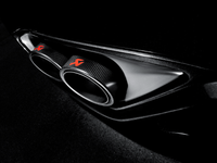 Thumbnail for Akrapovic 06-13 Chevrolet Corvette ZO6/ZR1 (C6) Tail Pipe Set (Carbon 125 mm)