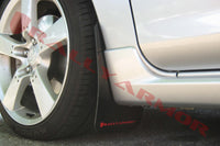 Thumbnail for Rally Armor 04-09 Mazda3/Speed3 Black UR Mud Flap w/ Red Logo
