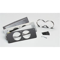 Thumbnail for Autometer 87-93 Ford Mustang Black Dual Gauge Cage