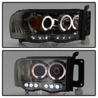 Thumbnail for Spyder Dodge Ram 1500 02-05/Ram 2500 03-05 Projector Headlights LED Halo LED Smke PRO-YD-DR02-HL-SMC