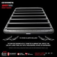 Thumbnail for Go Rhino SRM 500 Roof Rack - 75in