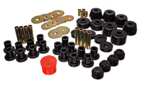 Thumbnail for Energy Suspension 72-85 Dodge/Plymouth 1/2 & 3/4 Ton S/C Pickup Black Hyper-Flex Master Bushing Set