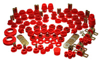 Thumbnail for Energy Suspension 07-11 Jeep JK 2dr Red Hyper-Flex Master Bushing Set