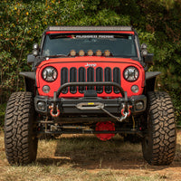 Thumbnail for Rugged Ridge Arcus Front Bumper Set W/ Overrider 2018 Jeep Wrangler JK