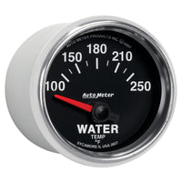 Thumbnail for Autometer GS 52mm 100-250 Deg F Short Sweep Electronic Water Temperature Gauge