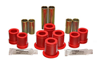 Thumbnail for Energy Suspension 1980-86 Nissan 720 Truck 2WD/4WD Red Front Control Arm Bushing Set