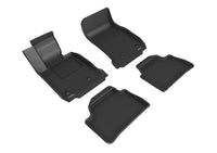 Thumbnail for 3D Maxpider 12-19 BMW 1 Series Kagu Floor Mat- Black R1 R2