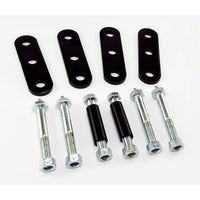 Thumbnail for Rugged Ridge HD Front Leaf Spring Shackles 76-86 Jeep CJ