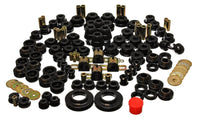 Thumbnail for Energy Suspension 97-06 Jeep Wrangler TJ Black Hyper-Flex Master Bushing Set