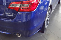 Thumbnail for Rally Armor 15-19 Subaru Legacy Black UR Mud Flap w/ Silver Logo