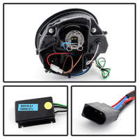 Thumbnail for Spyder Volkswagen Beetle 1998-2005 Projector Headlights DRL Chrome PRO-YD-VB98-DRL-C