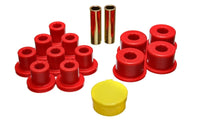 Thumbnail for Energy Suspension 6/74-80 MG MGB Red Rear Leaf Spring Bushing Set