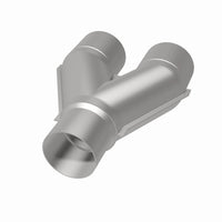 Thumbnail for MagnaFlow Universal Trans Y-Pipe All SS 4inch (Dual) 3.5inch (Single) x 13inch (Overall)