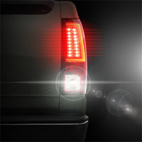 Thumbnail for Spyder Chevy Silverado 1500/2500 99-02 Version 2 LED Tail Lights - Red Clear ALT-YD-CS99V2-LED-RC