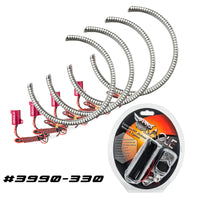 Thumbnail for Oracle Dodge Challenger 15-21 LED Waterproof Halo Kit - ColorSHIFT SEE WARRANTY