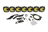 Thumbnail for KC HiLiTES Can-Am X3 45in. Pro6 Gravity LED 7-Light 140w Combo Beam Overhead Light Bar System