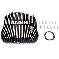 Thumbnail for Banks 85-19 Ford F250/ F350 10.25in 12 Bolt Black Milled Differential Cover Kit