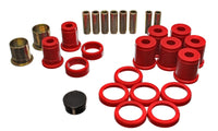 Thumbnail for Energy Suspension 80-96 Buick / 78-96 Chevy  / 80-92 Olds Red Rear End Control Arm Bushing Ste