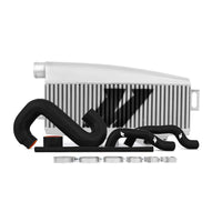 Thumbnail for Mishimoto Subaru 02-07 WRX/04-07 STi Top-Mount Intercooler Kit - Silver/Black Hoses - Not For iRHD