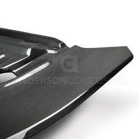 Thumbnail for Anderson Composites 2017-2018 Chevrolet Camaro ZL1 1LE Type-OE Style Double Sided Carbon Fiber Hood