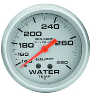 Thumbnail for AutoMeter Gauge Water Temp 2-5/8in. 140-280 Deg. F Liquid Filled Mech Ultra-Lite
