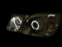 Thumbnail for ANZO 1998-2007 Lexus Lx470 Projector Headlights w/ Halo Chrome (CCFL)