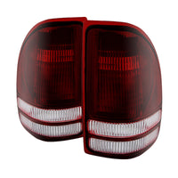 Thumbnail for Xtune Dodge Dakota 1997-2004 OEM Style Tail Lights -Red Smoked ALT-JH-DDAK97-OE-RSM