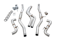 Thumbnail for AWE Tuning 2020 Toyota Supra A90 Track Edition Exhaust - 5in Chrome Silver Tips