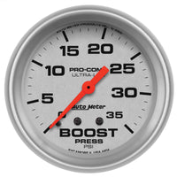 Thumbnail for Autometer Ultra-Lite 2 5/8in Mechanical Boost Gauge