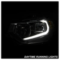 Thumbnail for xTune 09-14 Acura TSX Projector Headlights - Light Bar DRL - Chrome (PRO-JH-ATSX09-LB-C)