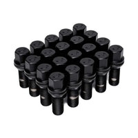 Thumbnail for Vossen Lug Bolt - 14x1.5 - 30mm - 17mm Hex - Cone Seat - Black (Set of 20)
