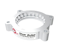 Thumbnail for aFe 2020 Vette C8 Silver Bullet Aluminum Throttle Body Spacer Works w/ Factory Intake Only - Silver