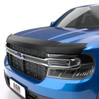 Thumbnail for EGR 22-23 Ford Maverick Lariat XL XLT SuperGuard Hood Guard - Matte Black