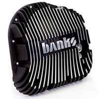 Thumbnail for Banks 85-19 Ford F250/ F350 10.25in 12 Bolt Black Milled Differential Cover Kit