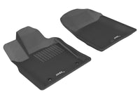 Thumbnail for 3D MAXpider 2011-2012 Dodge/Jeep Durango/Grand Cherokee Kagu 1st Row Floormat - Black