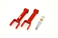 Thumbnail for BMR 79-04 Fox Mustang Upper Control Arms Non-Adj. w/ Spherical Bearings - Red