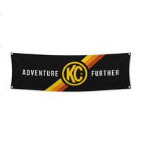 Thumbnail for KC HiLiTES 17in. x 60in. Banner - Black w/Yellow