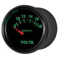Thumbnail for Autometer GS 52mm 8-18 Volts Short Sweep Electronic Voltmeter Gauge