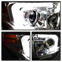 Thumbnail for Spyder Toyota Tundra 2014-2016 Projector Headlights Light Bar DRL Chrome PRO-YD-TTU14-DRL-C