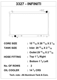 Thumbnail for CSF 03-07 Infiniti G35 Radiator