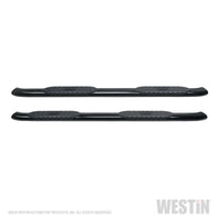 Thumbnail for Westin 2019 Chevrolet Silverado/Sierra 1500 Crew Cab Non LD PRO TRAXX 5 Oval Nerf Step Bars - Black