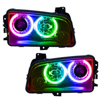 Thumbnail for Oracle 08-10 Dodge Charger SMD HL (HID) - ColorSHIFT w/o Controller SEE WARRANTY