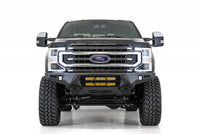 Thumbnail for Addictive Desert Designs 17-20 Ford Super Duty Bomber Front Bumper w/ Mounts For 20in Light Bars