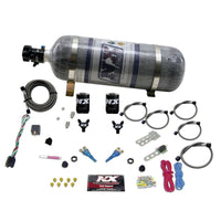 Thumbnail for Nitrous Express GM EFI Dual Nozzle Nitrous Kit (100-300HP) w/Composite Bottle