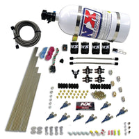 Thumbnail for Nitrous Express 8 Cyl Alcohol Nitrous Kit (250-550HP) w/10lb Bottle