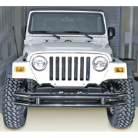 Thumbnail for Rugged Ridge 3in Double Tube Bumper 76-06 Jeep CJ / Jeep Wrangler