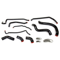 Thumbnail for HPS Black Reinforced Silicone Radiator and Heater Hose Kit Coolant for Ford 11-14 Mustang GT 5.0L V8 & Boss 302