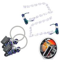 Thumbnail for Oracle 11-19 Chrysler 300C DRL Upgrade w/ Halo Kit - ColorSHIFT SEE WARRANTY