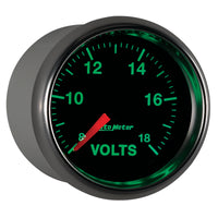 Thumbnail for Autometer GS Series 2-1/16in Voltmeter 18V Electrical Gauge Full Sweep